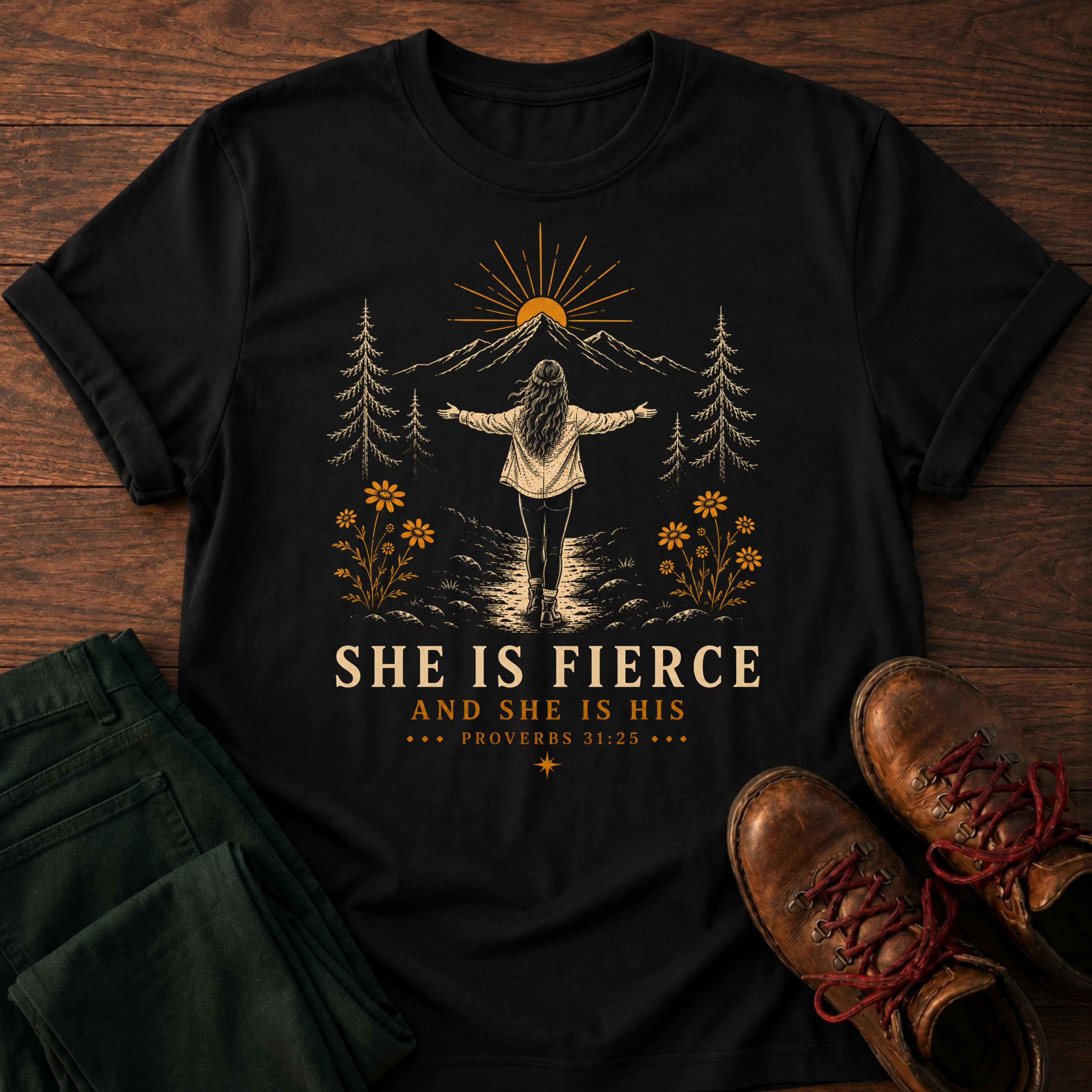 She Is Fierce T-Shirt
