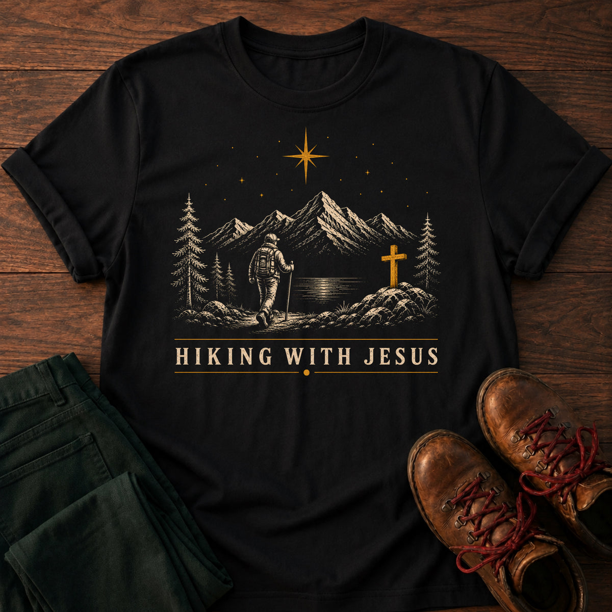 Hike With Jesus T-Shirt