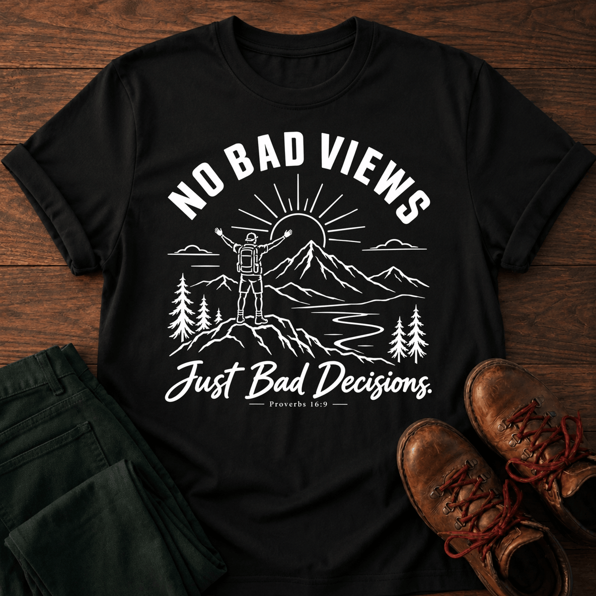 No Bad Views T-Shirt