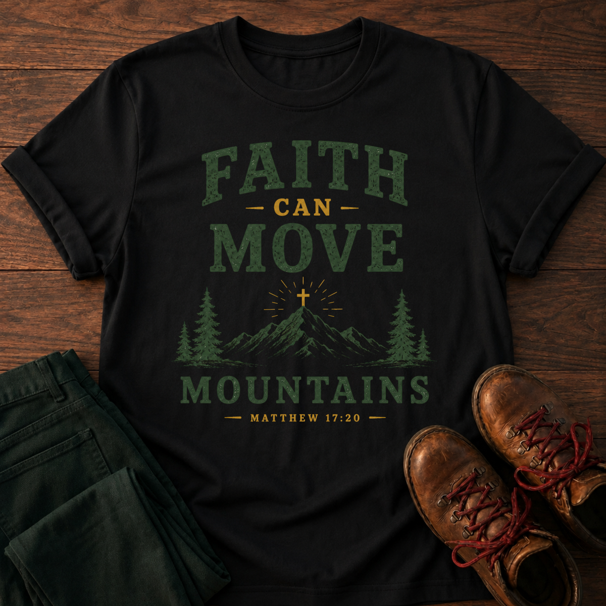 Faith Can Move Mountains T-Shirt