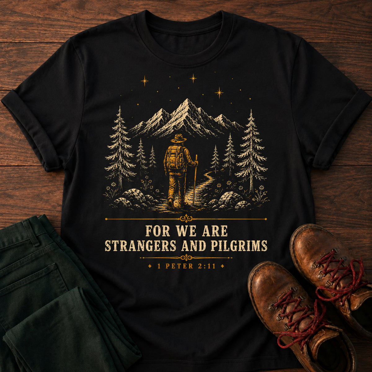 Strangers & Pilgrims T-Shirt