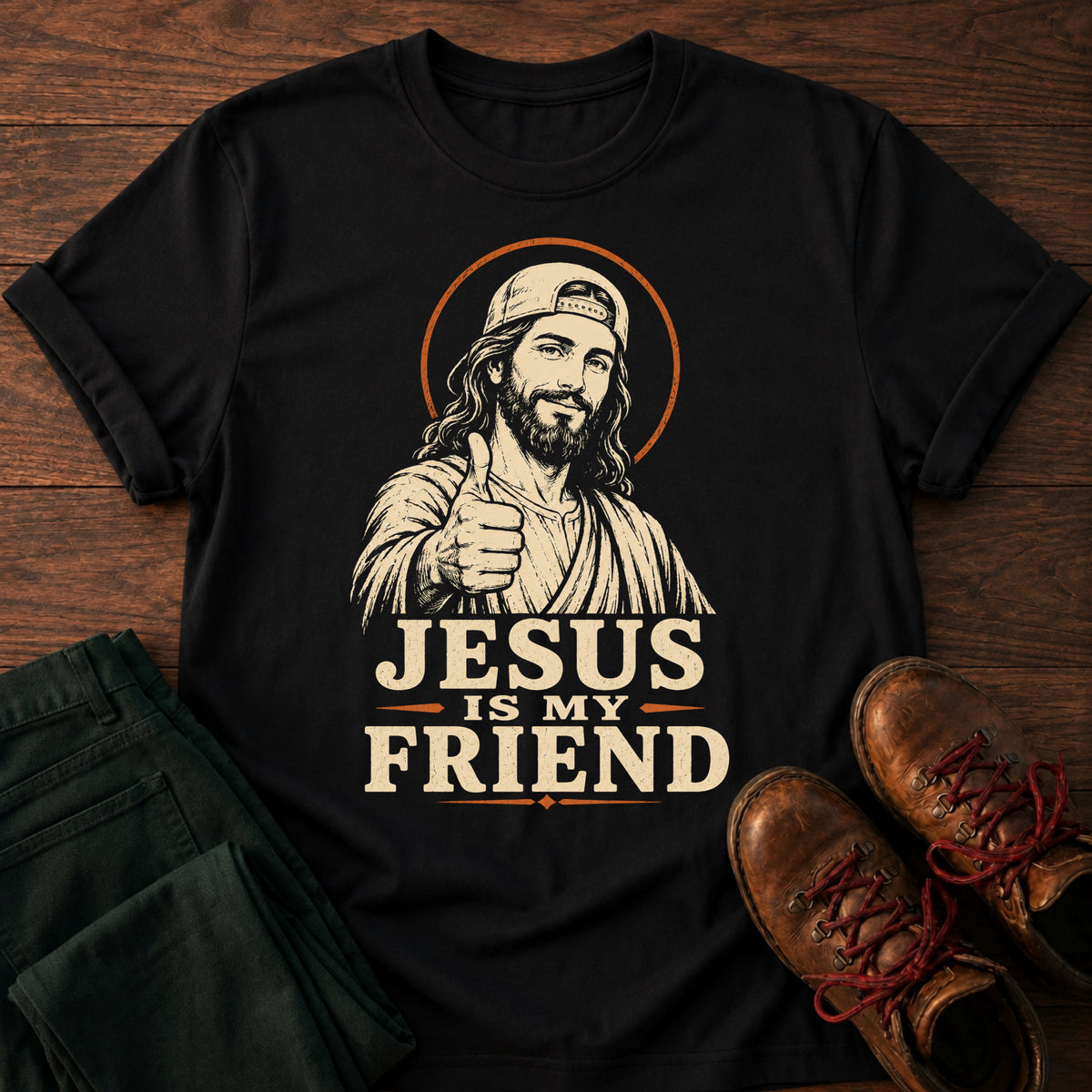 Jesus Is My Friend T-Shirt