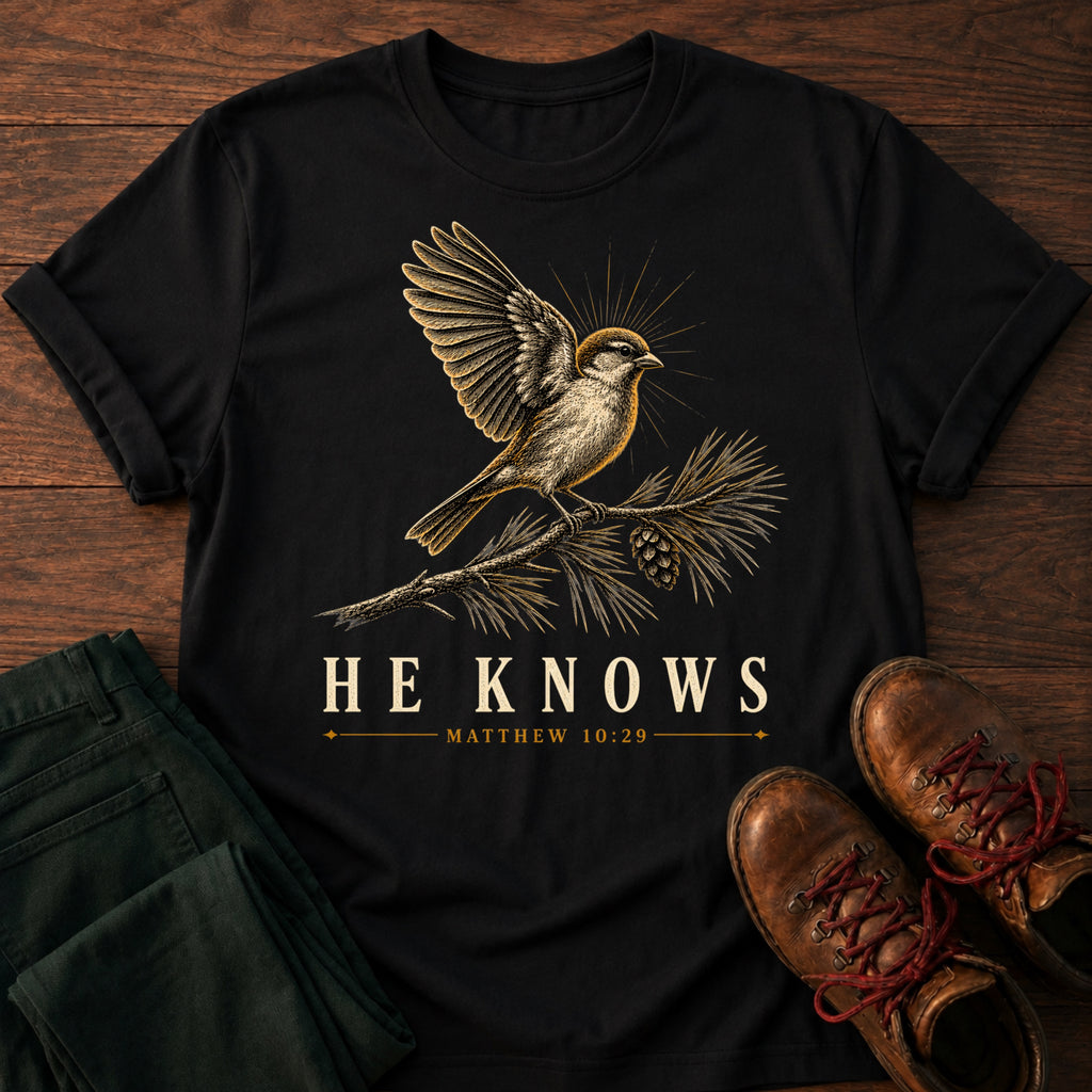He Knows T-Shirt