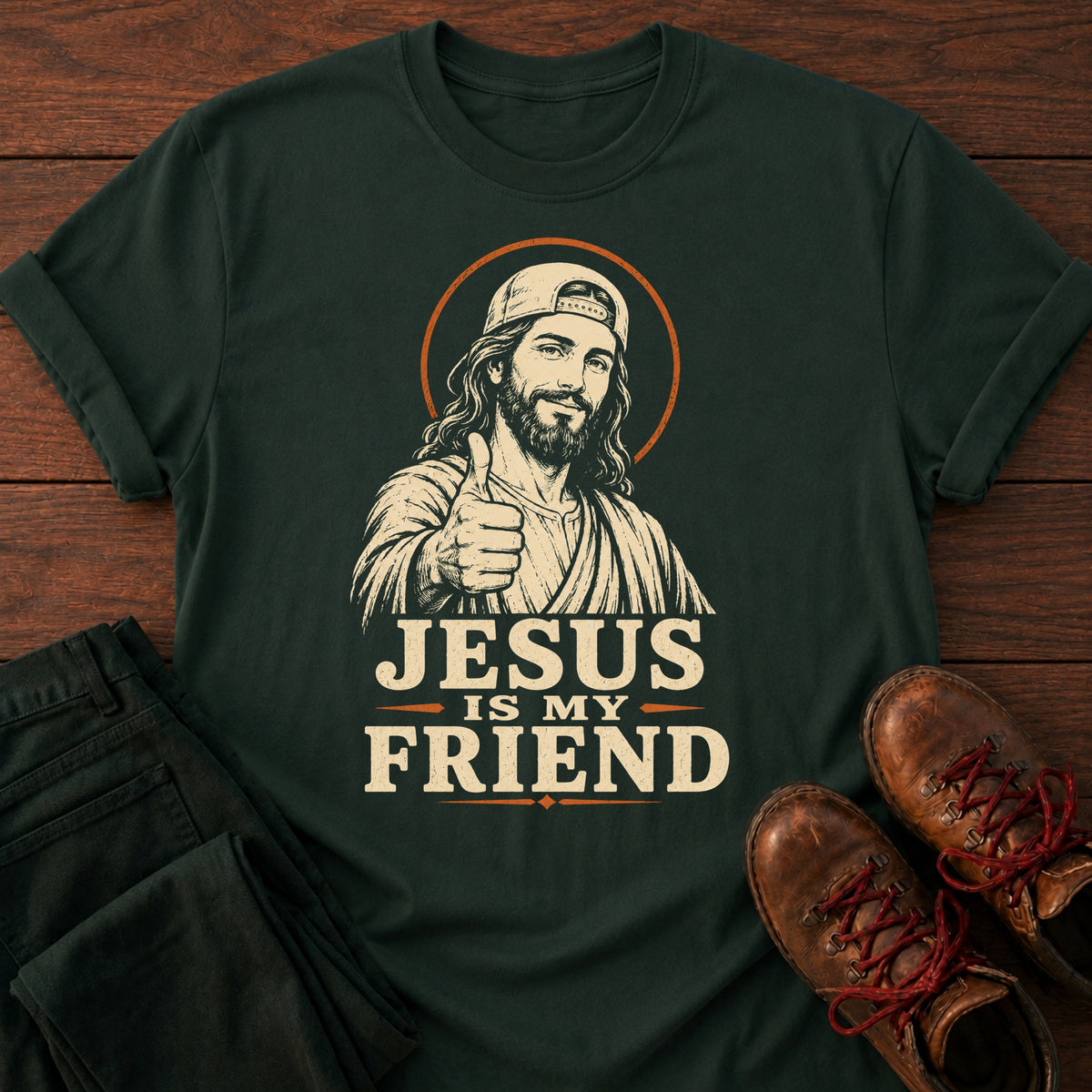 Jesus Is My Friend T-Shirt