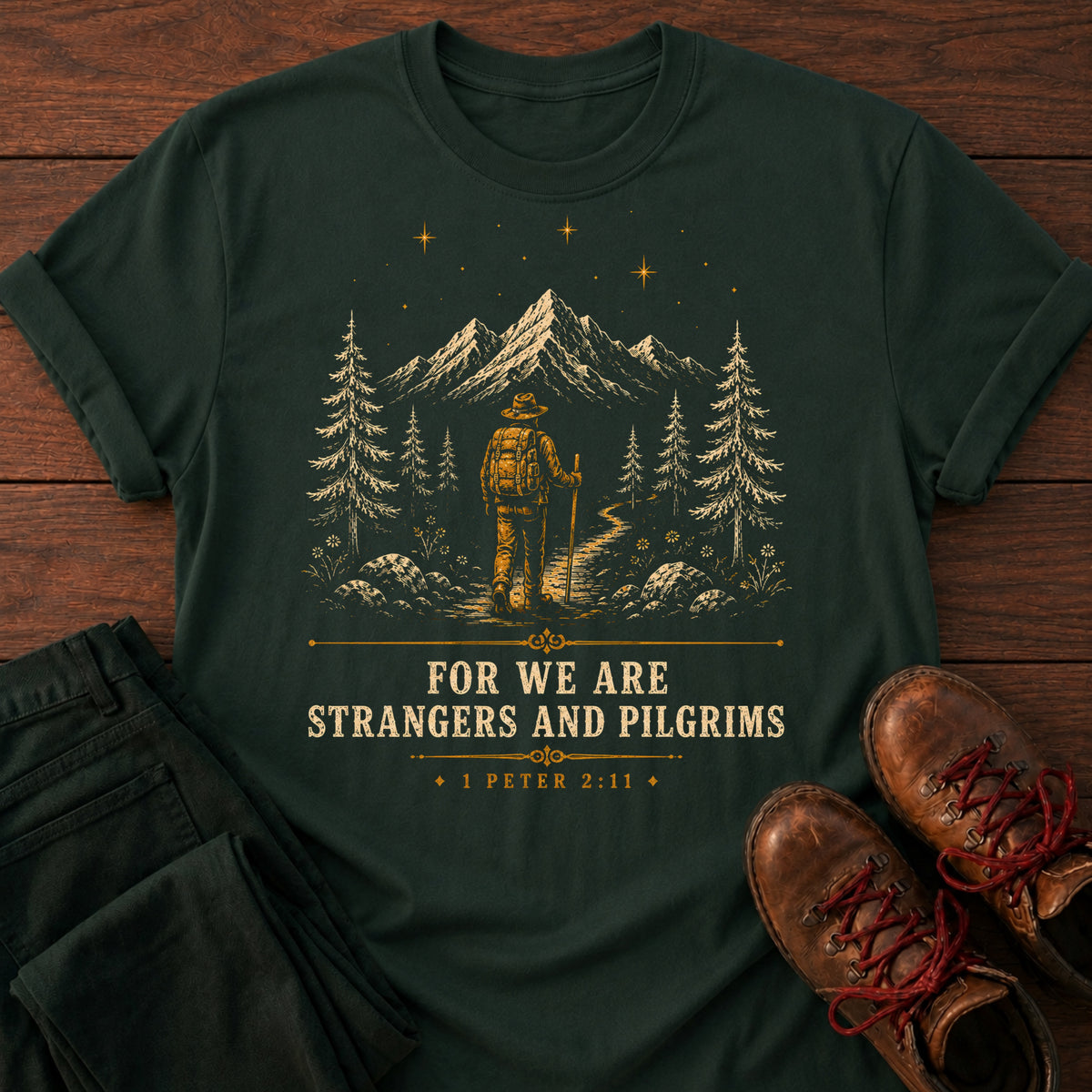 Strangers & Pilgrims T-Shirt