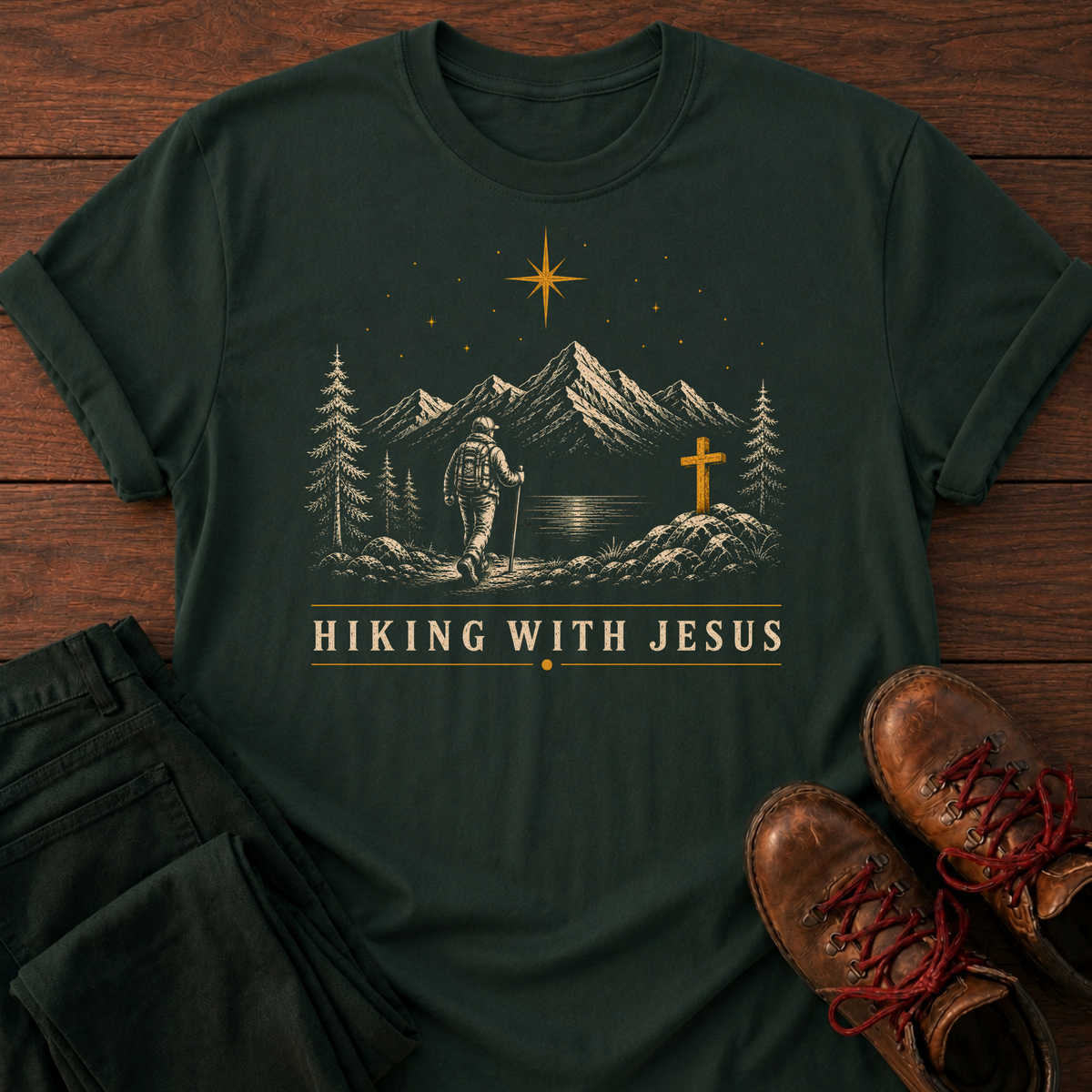 Hike With Jesus T-Shirt