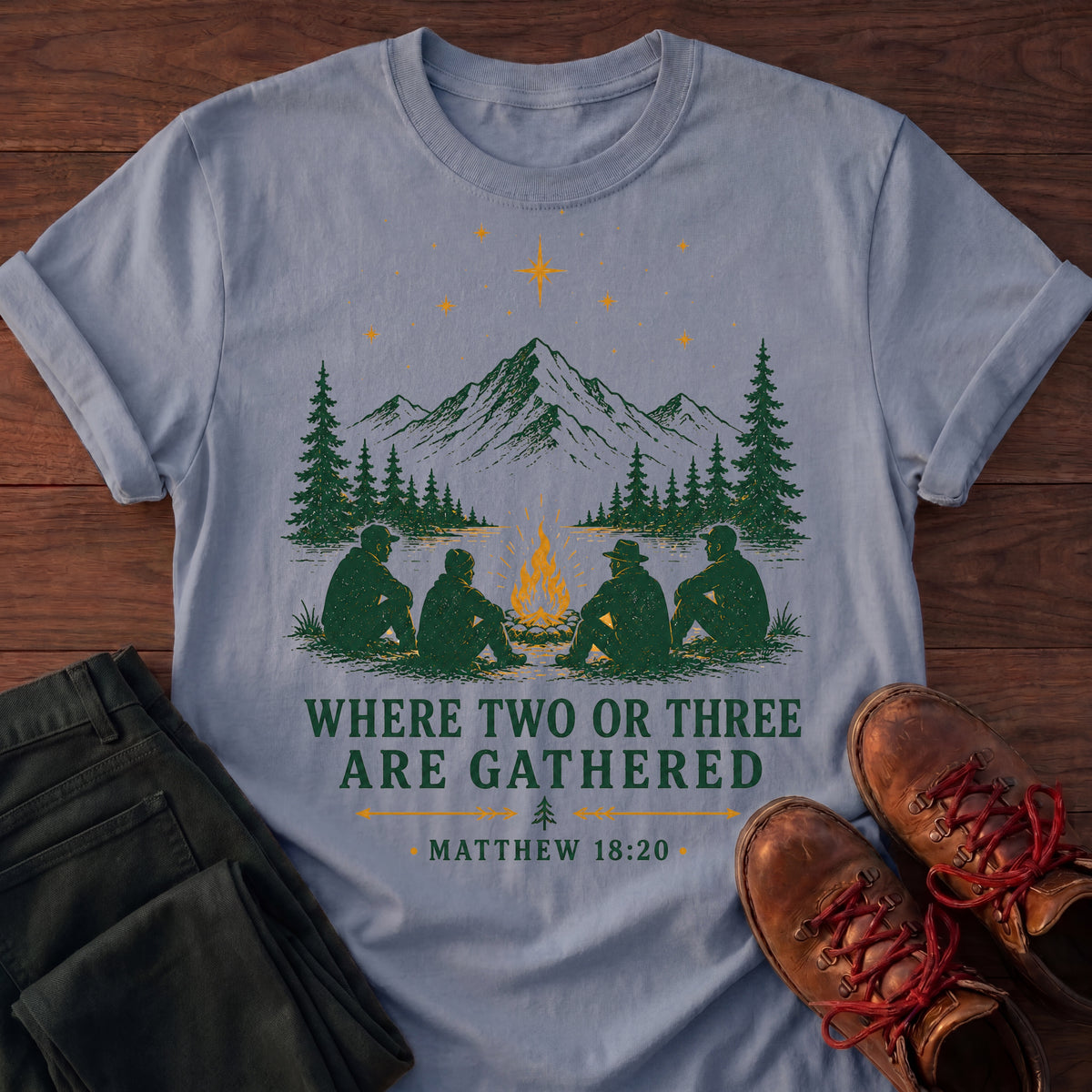 Group Camping T-Shirt