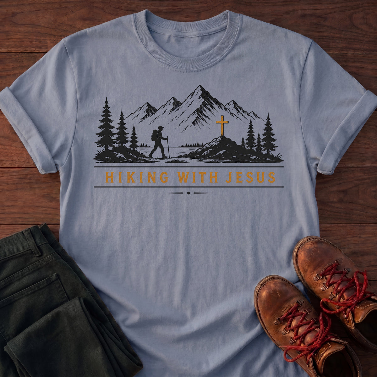 Hike With Jesus T-Shirt