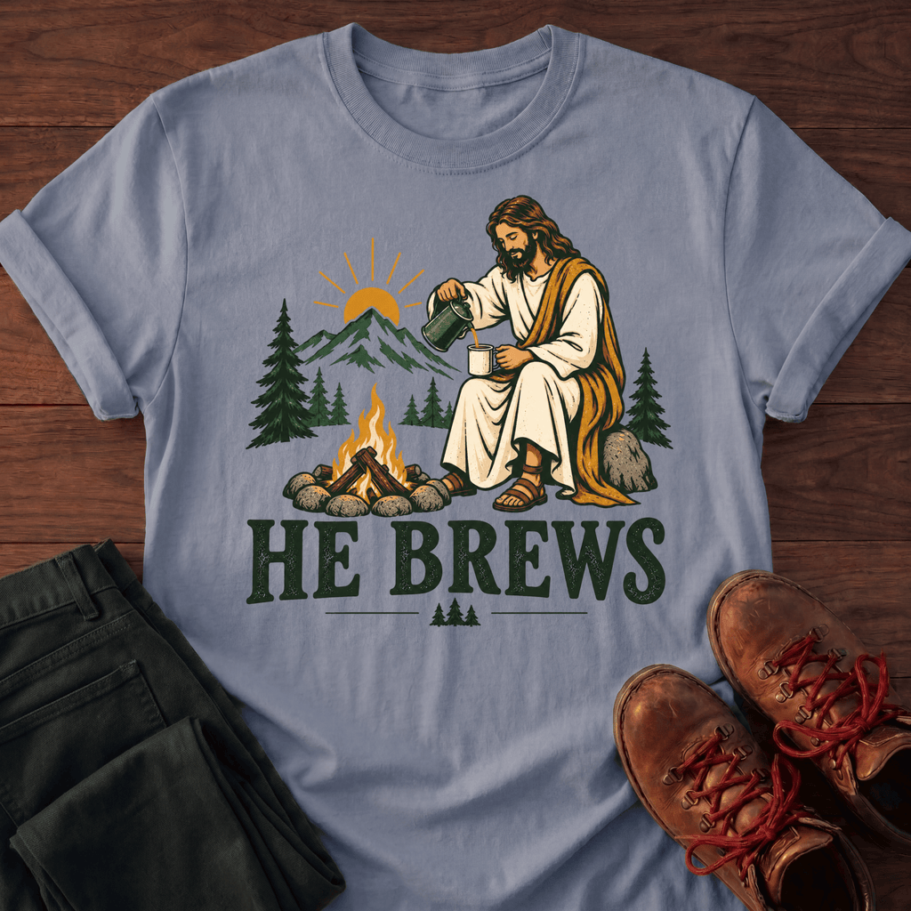 He Brews T-Shirt