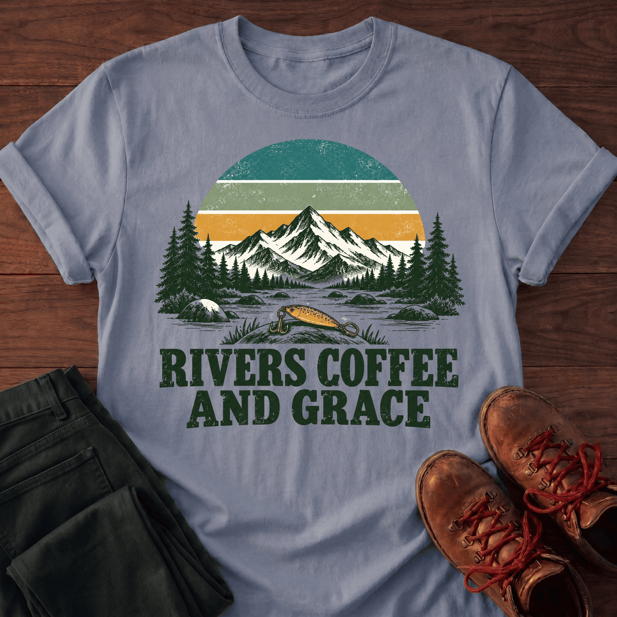 Rivers Coffee & Grace T-Shirt