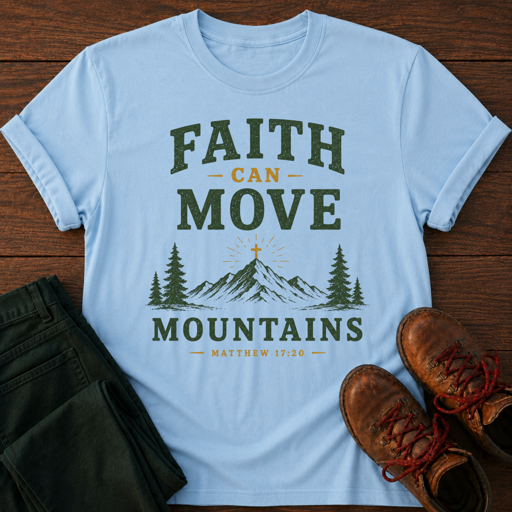 Faith Can Move Mountains T-Shirt