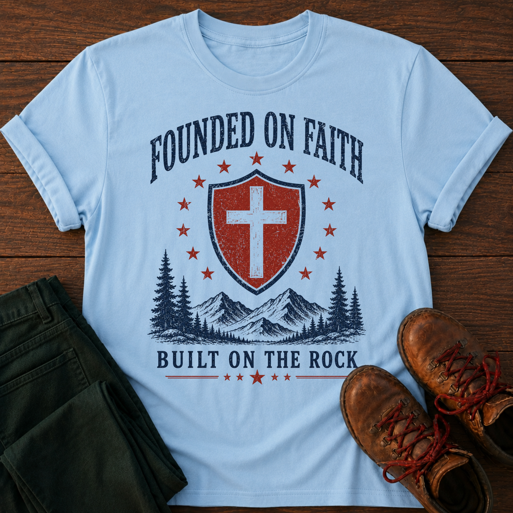 Founded On Faith T-Shirt
