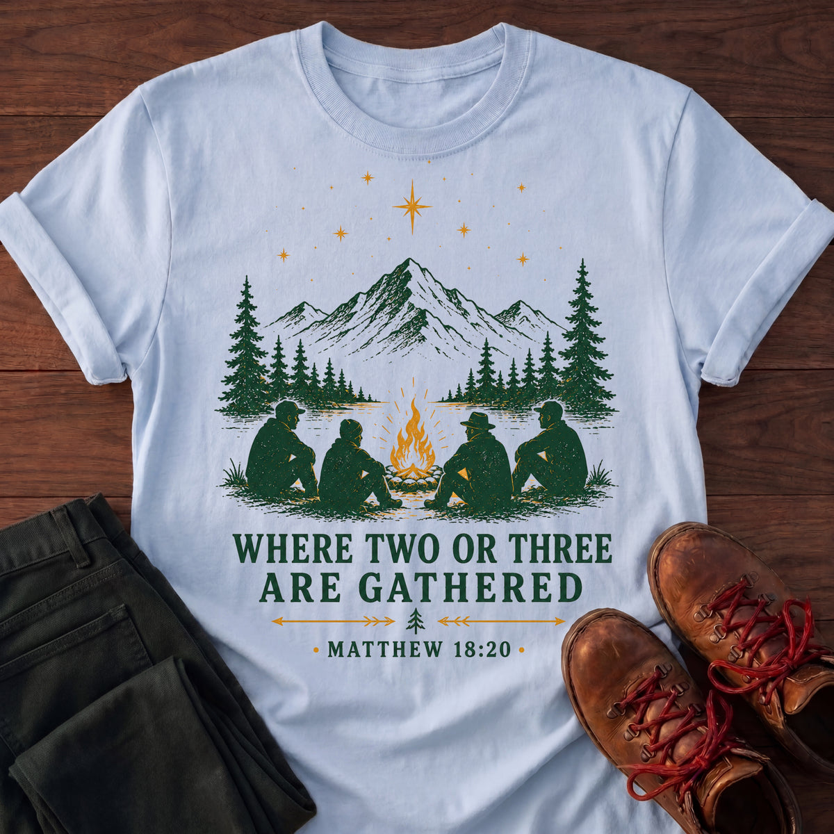 Group Camping T-Shirt