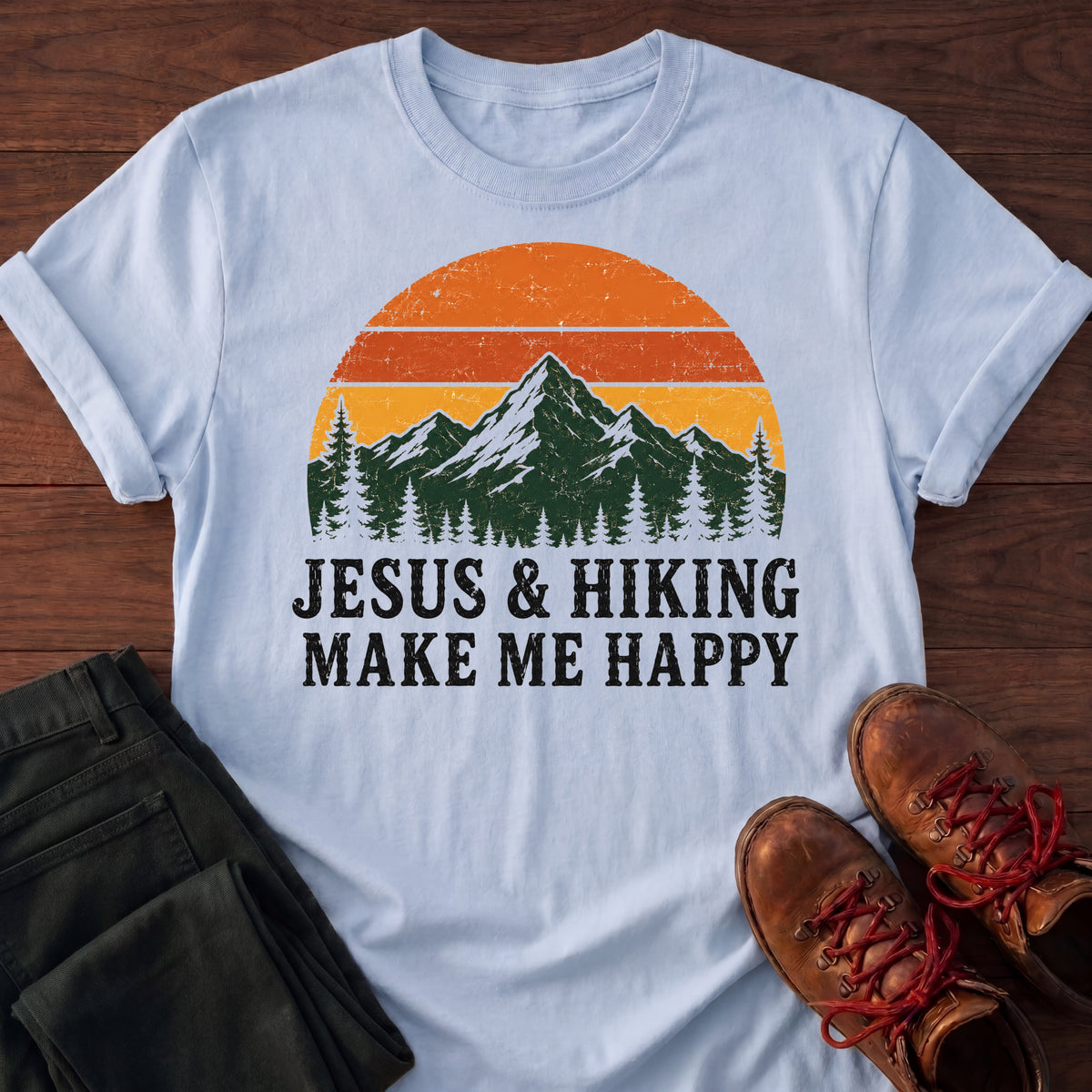 Jesus & Hiking T-Shirt