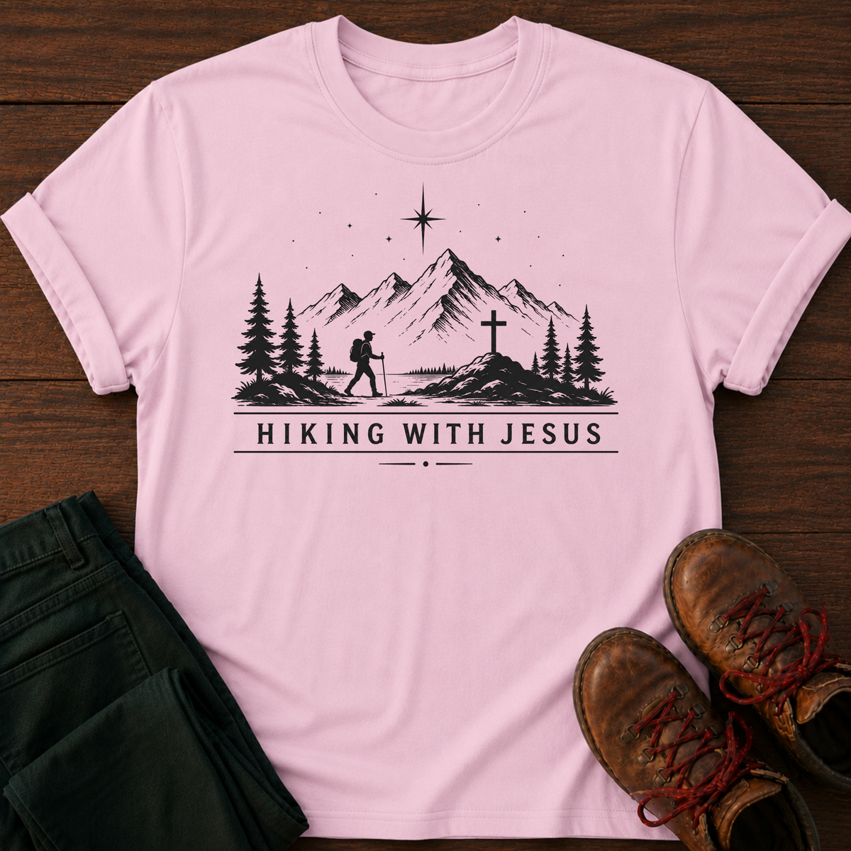 Hike With Jesus T-Shirt