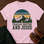Trails, Coffee & Jesus T-Shirt