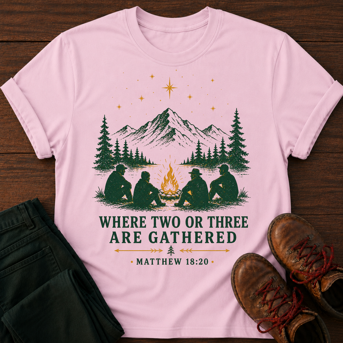 Group Camping T-Shirt