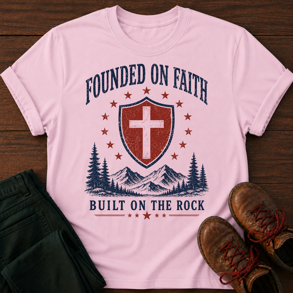 Founded On Faith T-Shirt