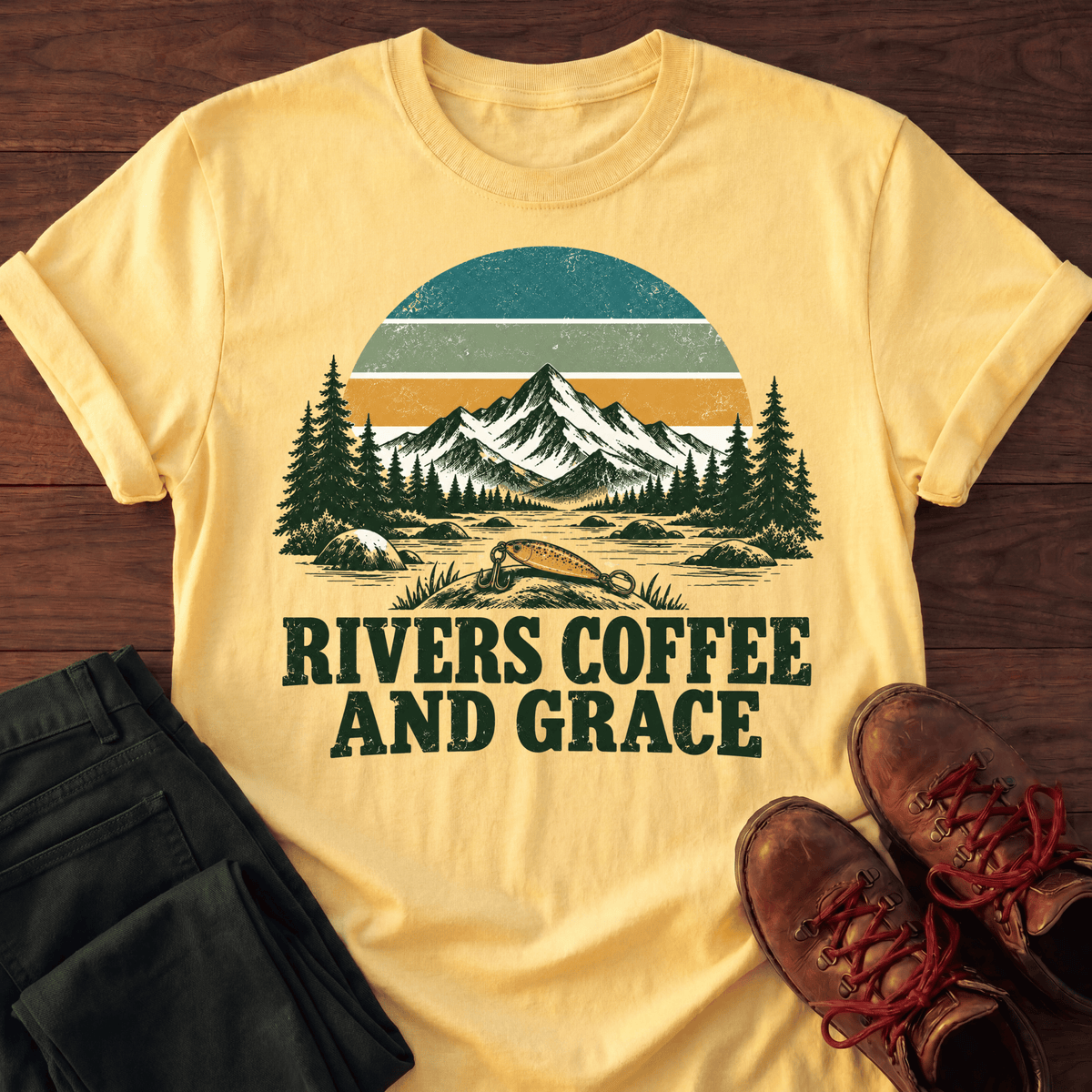Rivers Coffee & Grace T-Shirt