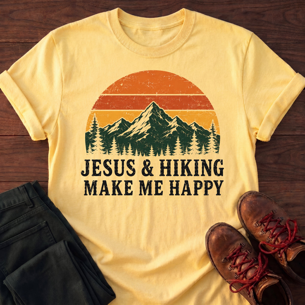 Jesus & Hiking T-Shirt