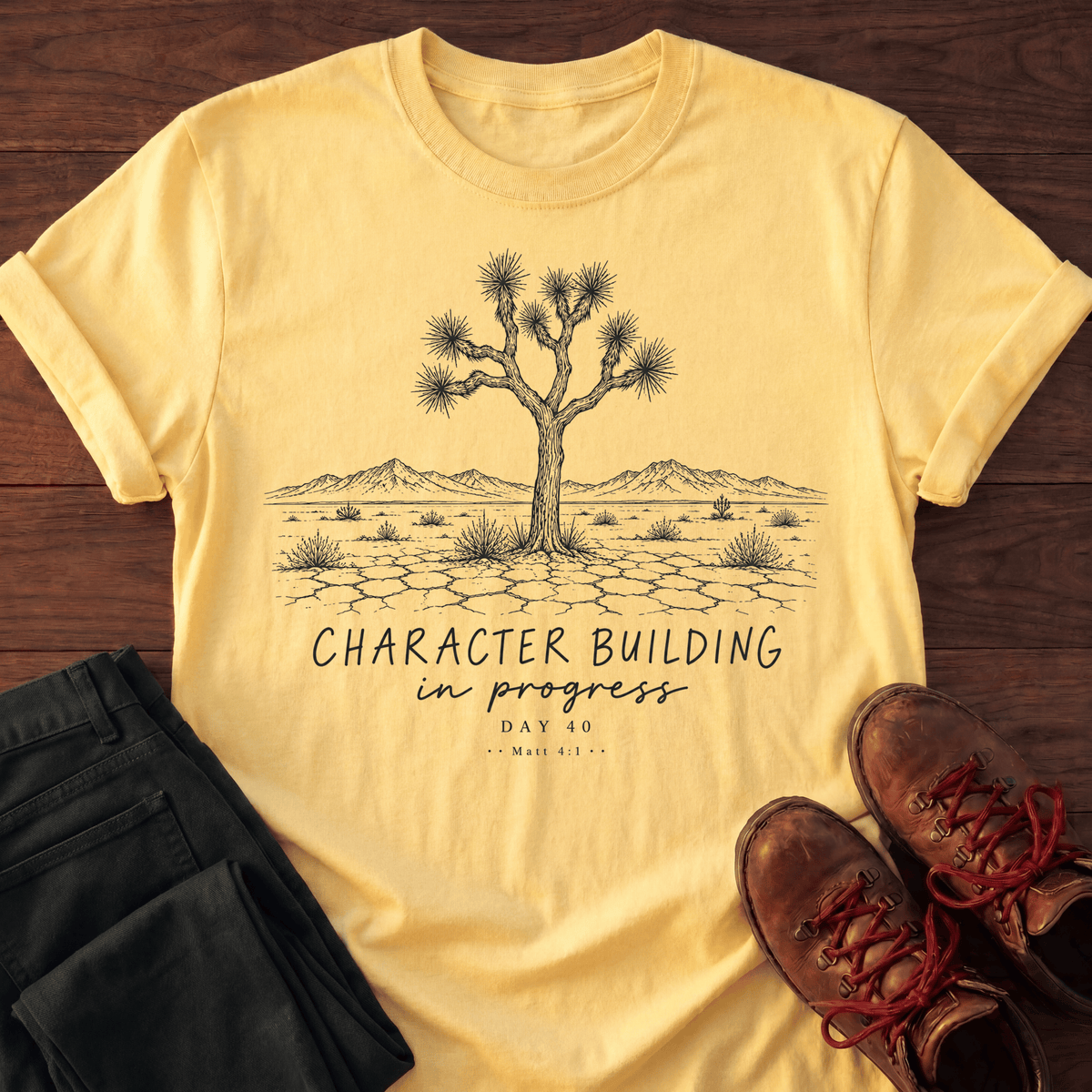 Character Building T-Shirt