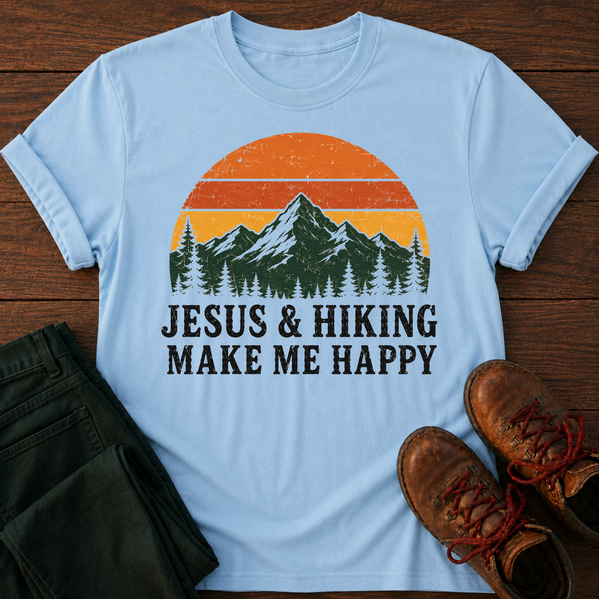Jesus & Hiking T-Shirt