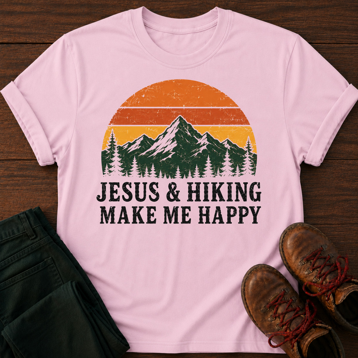 Jesus & Hiking T-Shirt