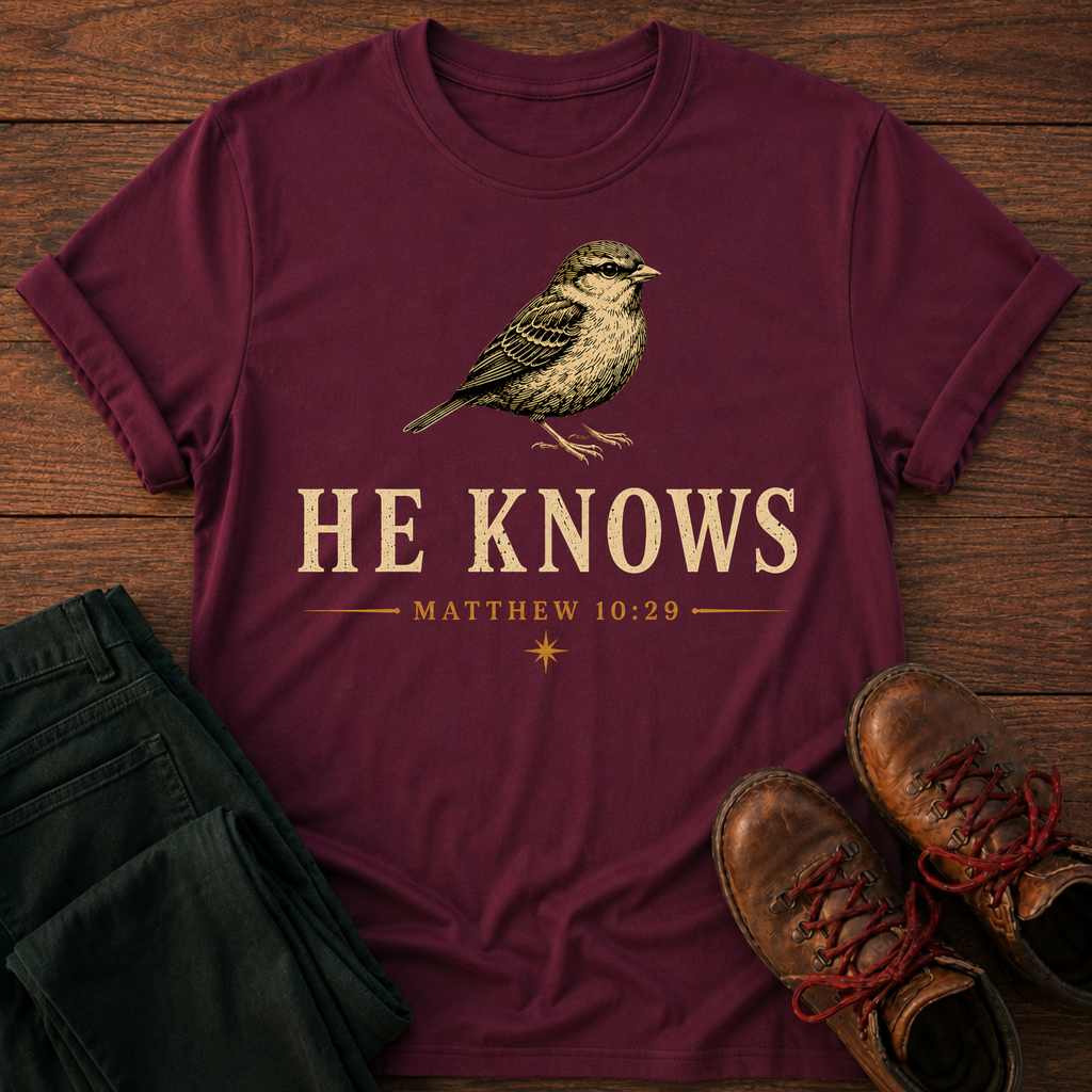 He Knows T-Shirt
