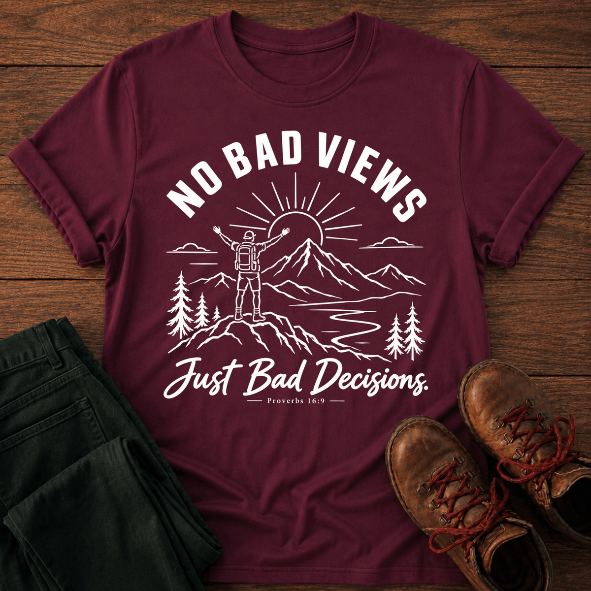 No Bad Views T-Shirt