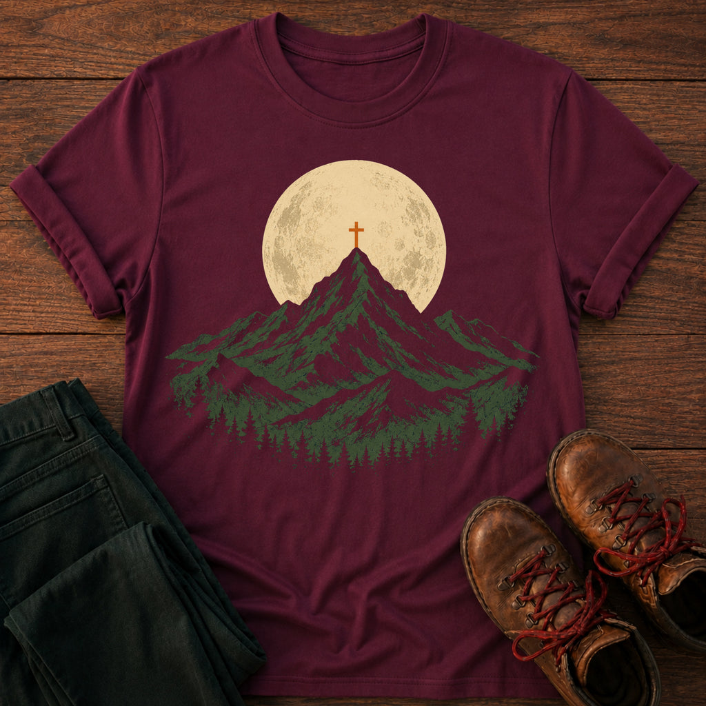 Moon Lit Cross T-Shirt