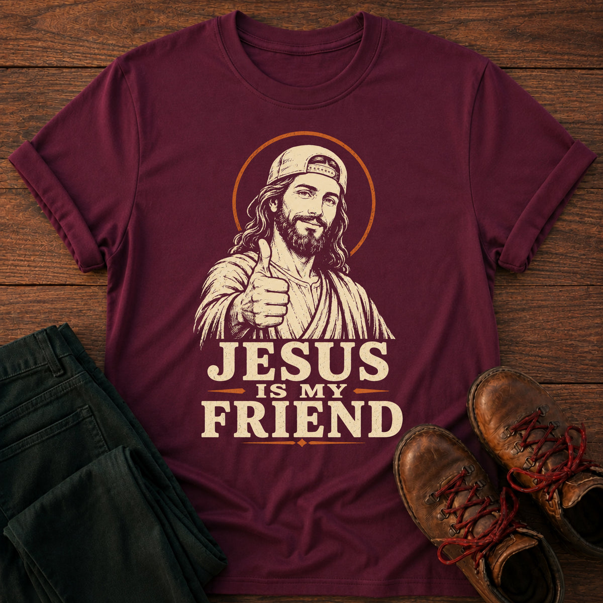 Jesus Is My Friend T-Shirt