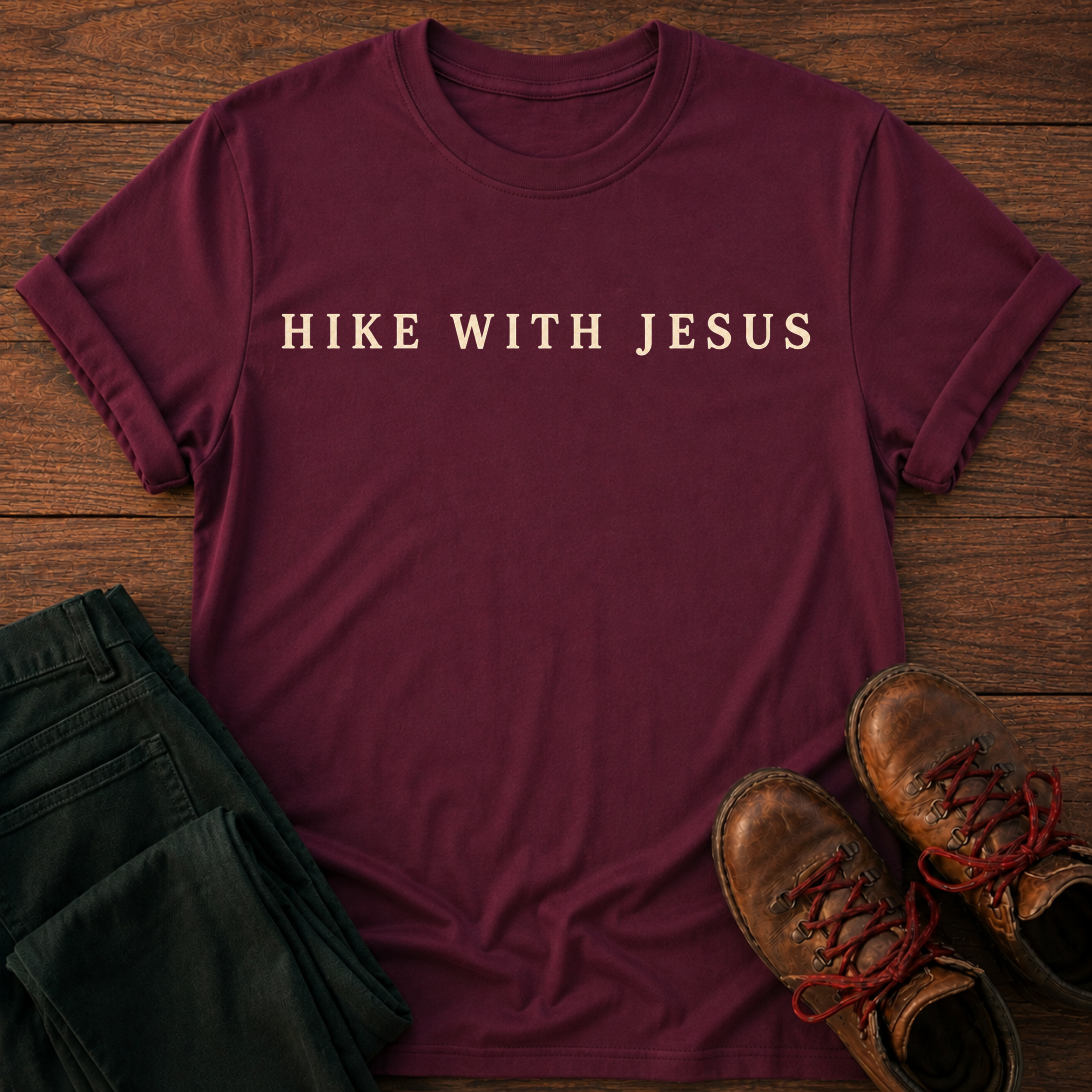 Hike With Jesus T-Shirt