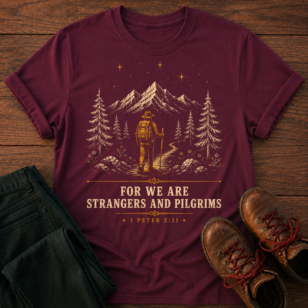 Strangers & Pilgrims T-Shirt
