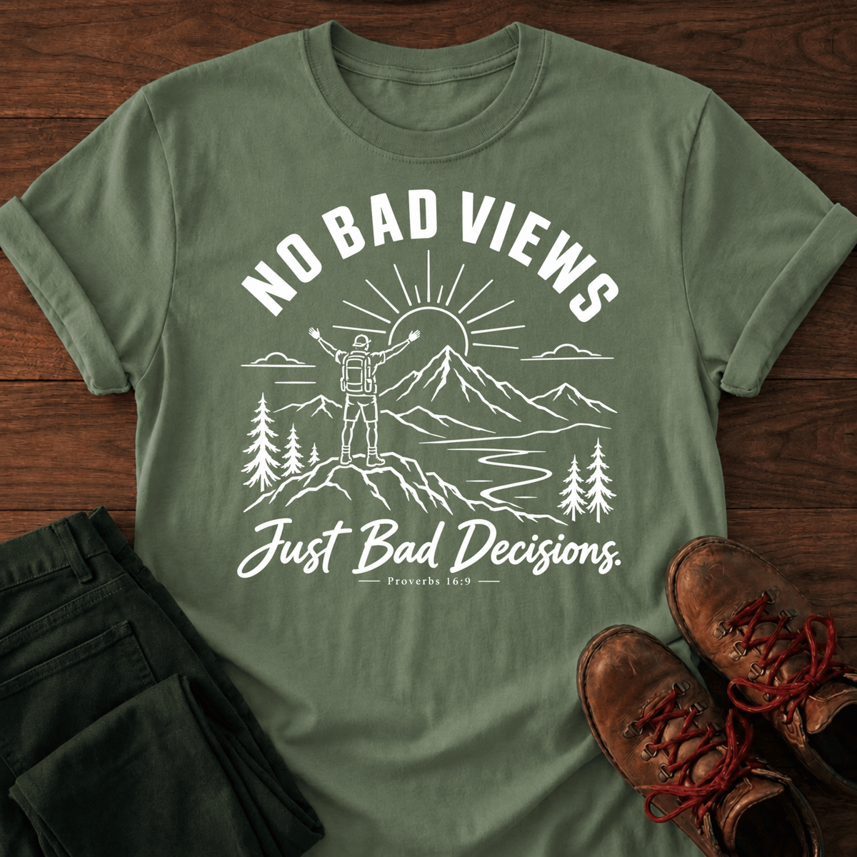 No Bad Views T-Shirt