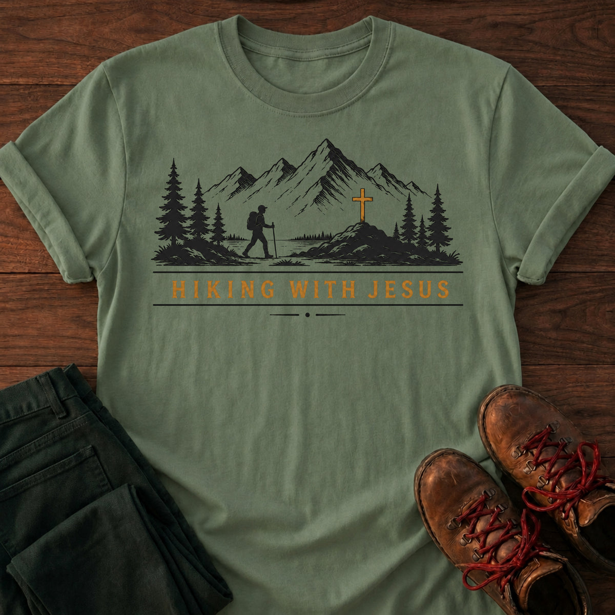 Hike With Jesus T-Shirt