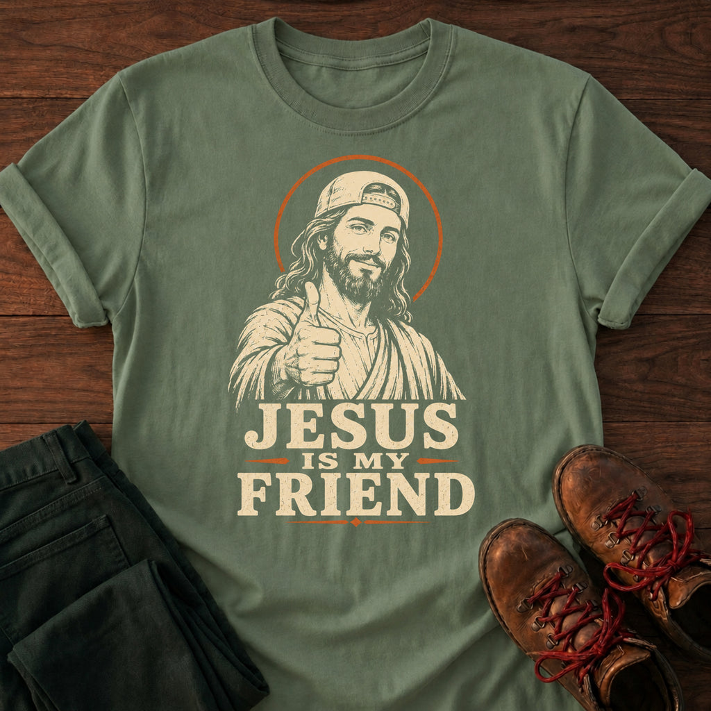 Jesus Is My Friend T-Shirt