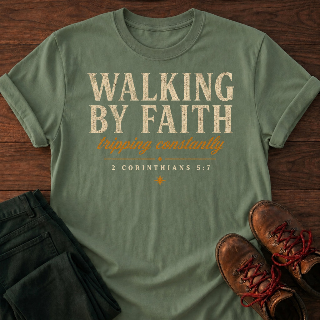 Walking By Faith T-Shirt
