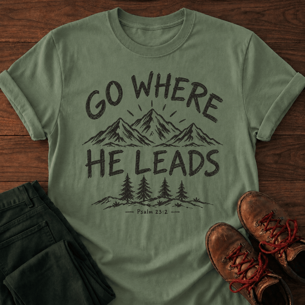 He Leads T-Shirt