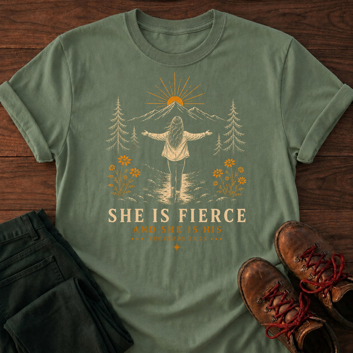 She Is Fierce T-Shirt