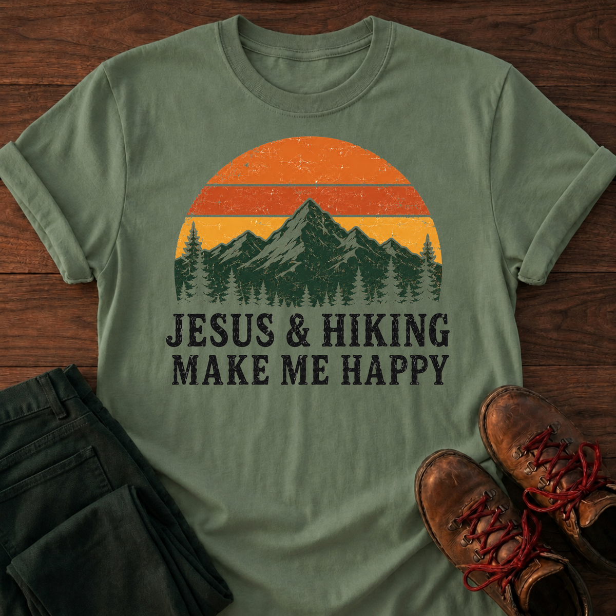 Jesus & Hiking T-Shirt