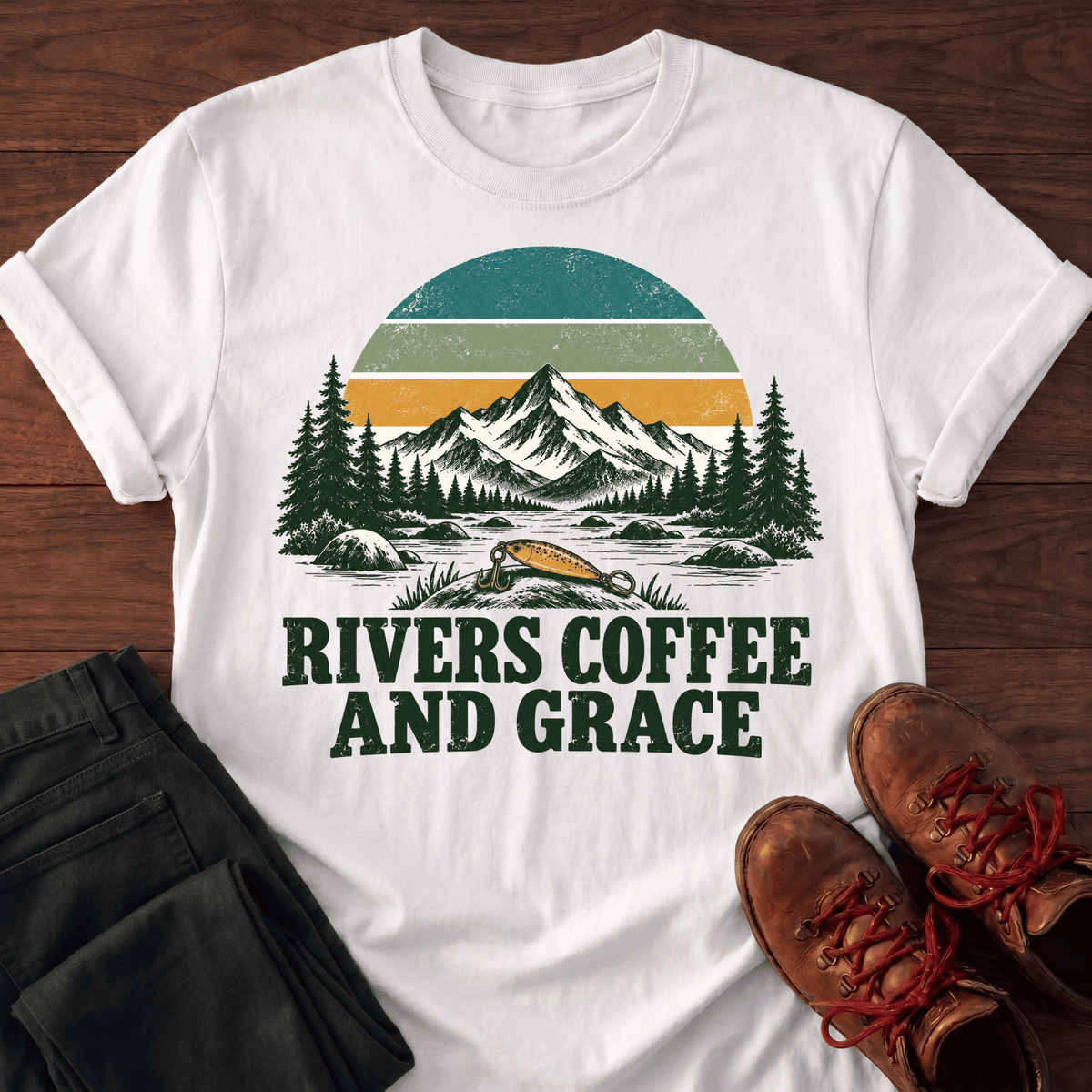 Rivers Coffee & Grace T-Shirt