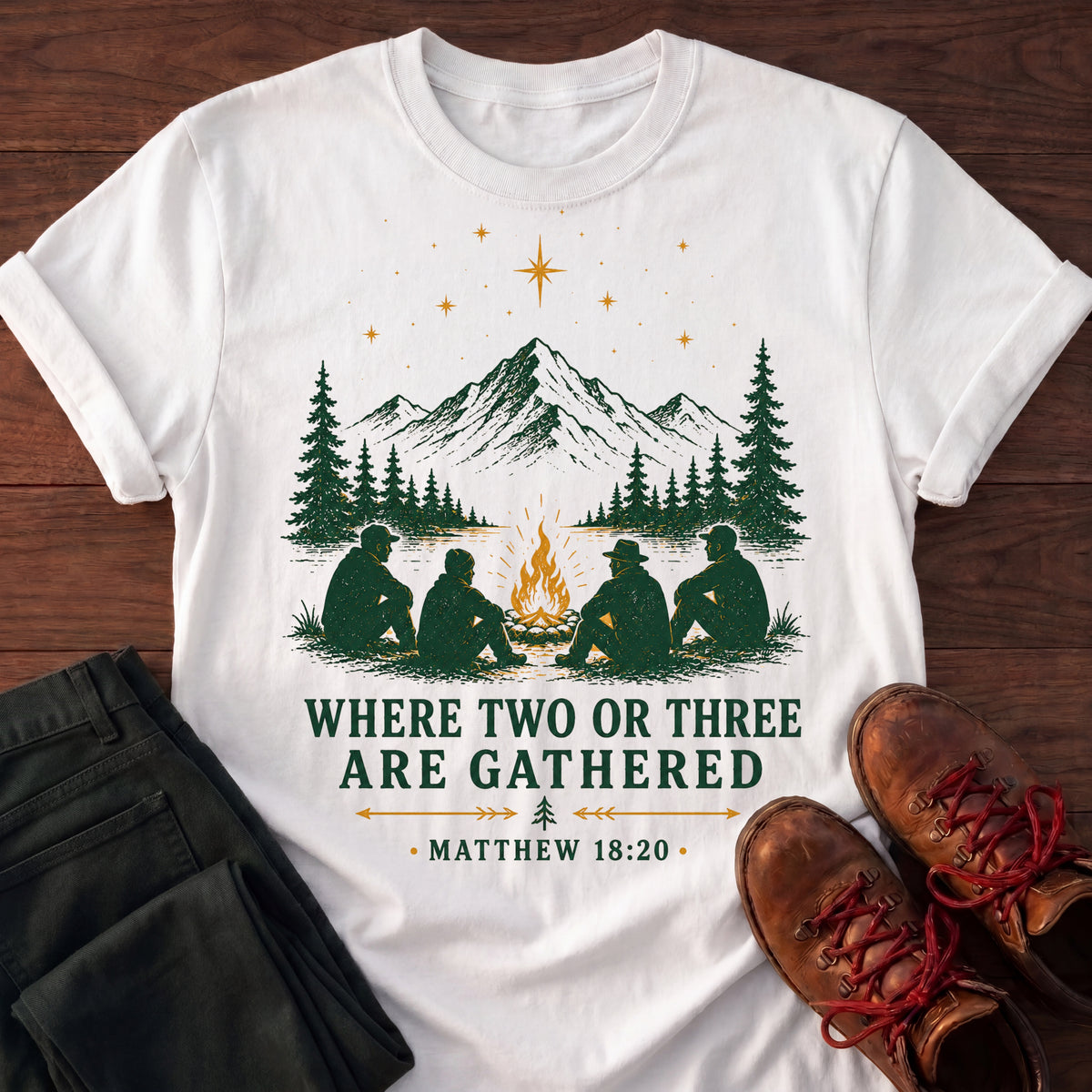 Group Camping T-Shirt