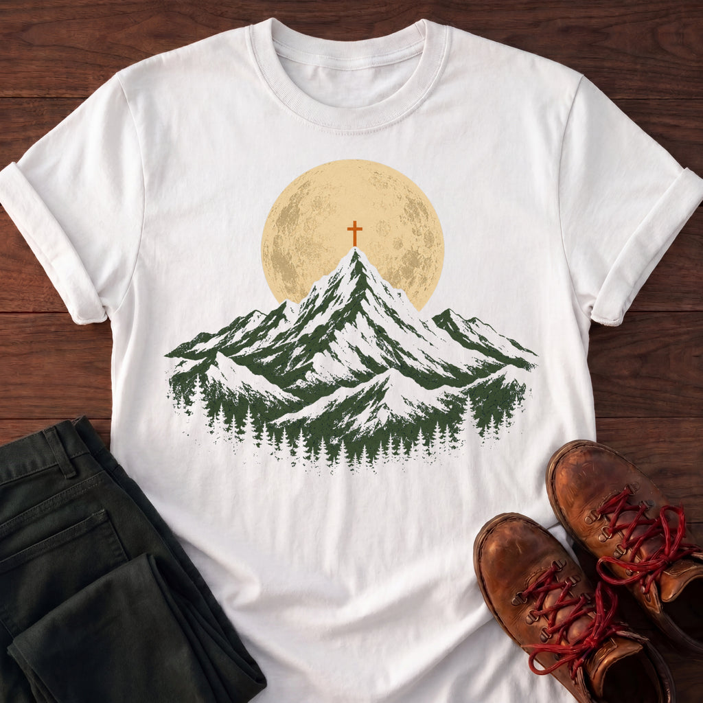 Moon Lit Cross T-Shirt