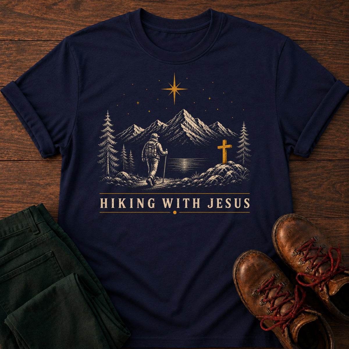 Hike With Jesus T-Shirt
