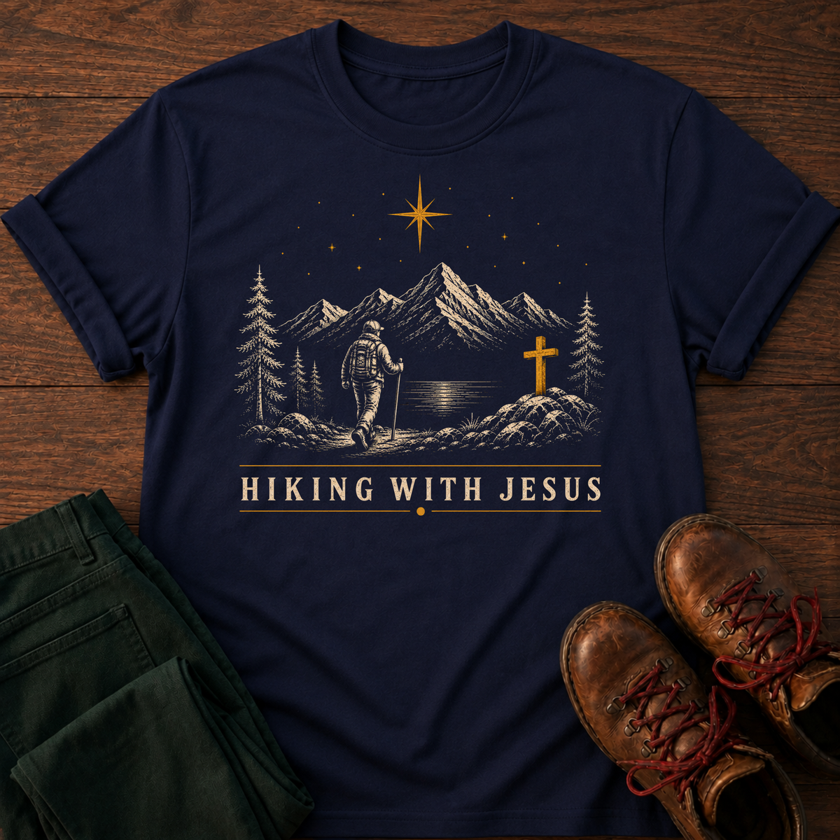 Hike With Jesus T-Shirt