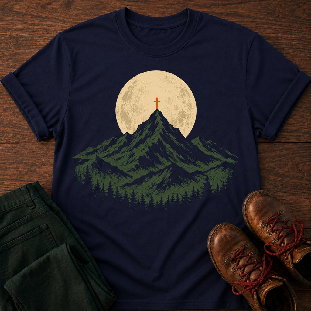 Moon Lit Cross T-Shirt