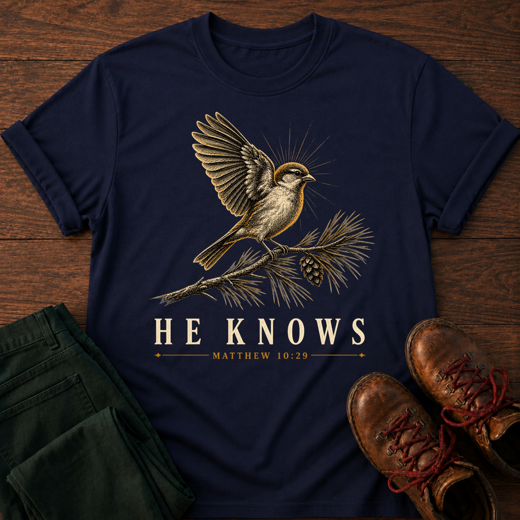 He Knows T-Shirt