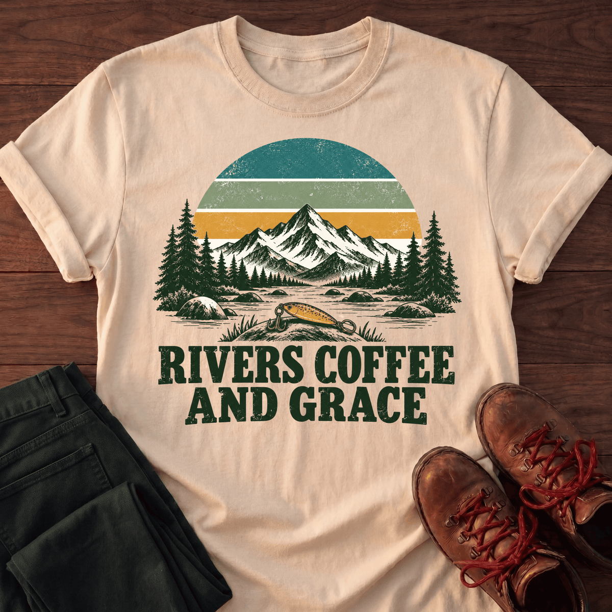 Rivers Coffee & Grace T-Shirt