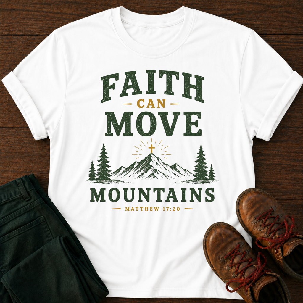 Faith Can Move Mountains T-Shirt
