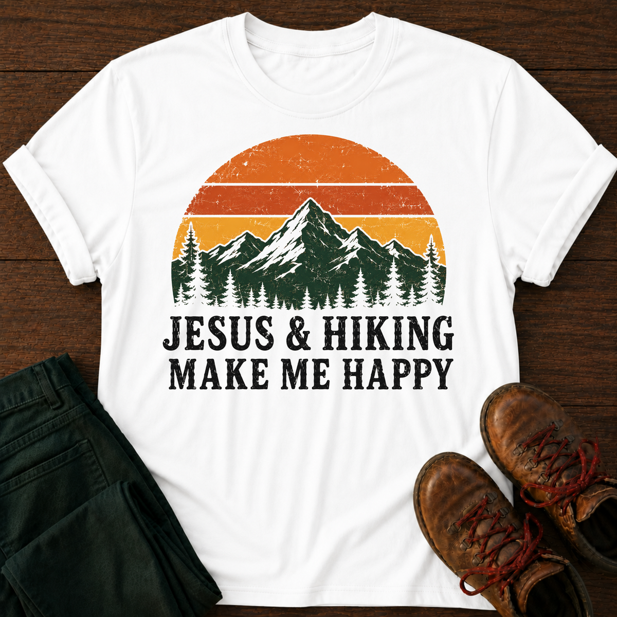 Jesus & Hiking T-Shirt